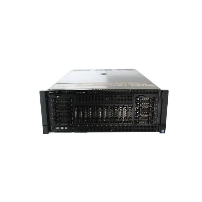 Server Dell R930 24x2.5" with 4x E7-8880v4, 64GB RAM, H730P, 2x960GB SSD SATA 2.5", 4x1GbE, 4xPSU, Rails iDRAC 8 Enterprise