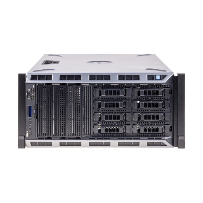 Server Dell T430 8x3.5" with 2xE5-2687W v3, 32GB RAM, H330, 2x480GB SSD SATA, 2xPSU, Rails, iDRAC 8 Enterprise