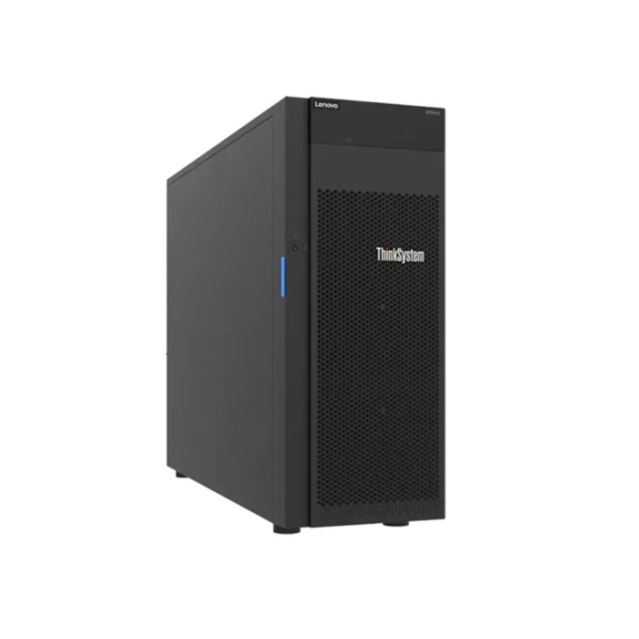Server Lenovo ThinkSystem ST250 v2 with 1x E-2336, 16GB RAM, 4x 600GB SAS 2.5", 2x1GbE RJ45, DVD-RW, 2x PSU
