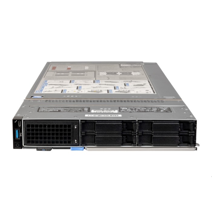 Serveur Dell PowerEdge MX750c 4x2.5" avec 2xGold 6330, 192GB RAM, S150, 4x960GB SSD NVMe, iDRAC9 Enterprise