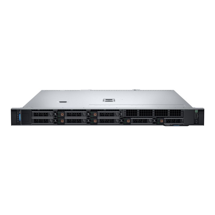 Serveur Dell PowerEdge R360 8x2.5" avec E-2414, 32GB RAM, H355, 2x 960GB SSD SAS 12G RI 2.5", 4x25GbE SFP28, 2x PSU 600W, rails, iDRAC 9 Enterprise