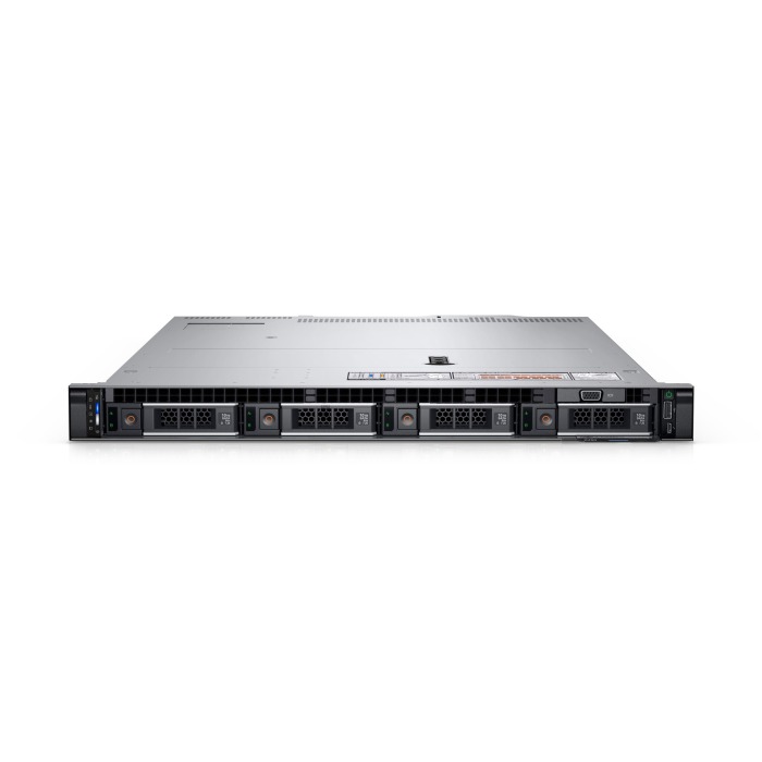 Serveur Dell PowerEdge R450 4x3.5" avec 2x Silver 4314, 64GB RAM, H355, 2x480GB SSD SATA, 2xPSU, rails, iDRAC9