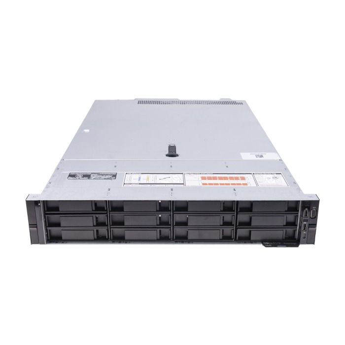 Serveur Dell PowerEdge R540 12x3.5" avec 2x Silver 4116, 128GB RAM, H730P, 2x 480GB SSD SATA 6G RI 2.5", 2x PSU, rails, iDRAC 9