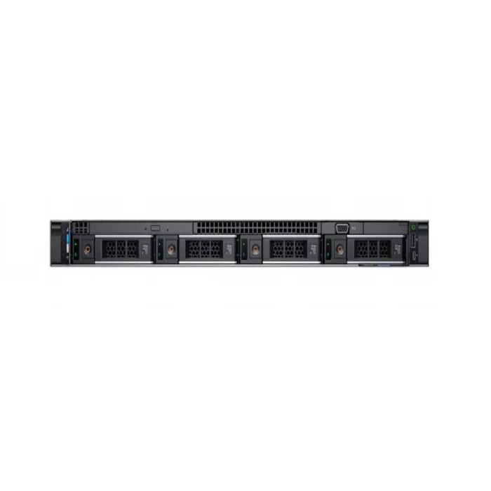 Serveur Dell PowerEdge R650xs 4x3.5"avec 2x Silver 4309Y, 64GB RAM, H755, BOSS-S1avec 2x Dell 480GB SSD SATA RI M.2, 4x 10TB SAS 12G 3.5", 4x10GbE SFP+, 2x PSU 1800W, Rails, Façade, iDRAC9 Enterprise