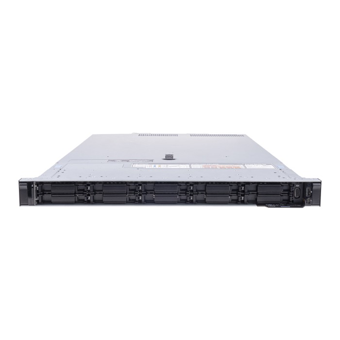 Serveur Dell PowerEdge R6515 10x2.5" avec 1x EPYC 7252, 32GB RAM, H730P, 2x 960GB SSD SAS 12G RI 2.5", 2x10/25GbE, 2x PSU 550W, rails, façade, iDRAC9 Enterprise