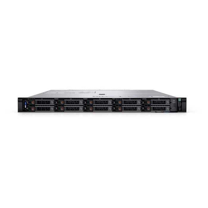 Serveur Dell PowerEdge R6625 10x2.5" avec 2x EPYC 9124, 32GB RAM, H355, 2x 960GB SSD SATA 2.5", 2x PSU 1400W, rails, iDRAC9 Enterprise