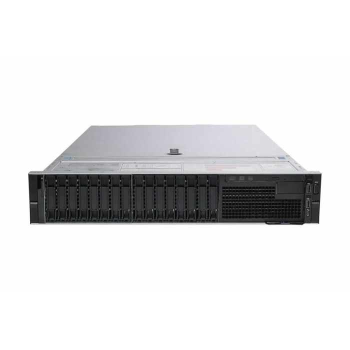 Serveur Dell PowerEdge R740 16x2.5" avec 2x Gold 5222, 32GB RAM, H730P, 2x 960GB SSD SATA 6G RI 2.5", 4x1GbE RJ45, 2x PSU, rails, iDRAC 9