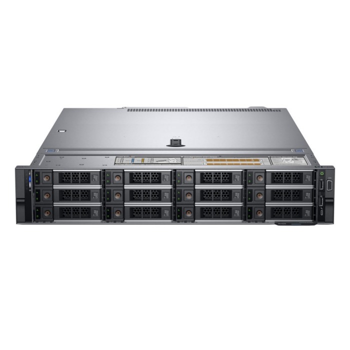 Serveur Dell PowerEdge R7415 12x3.5" avec 1x EPYC 7371, 32GB RAM, H730P, 2x 480GB SSD SATA 2.5", 4x1GbE, 2x PSU 750W, rails, iDRAC9 Enterprise