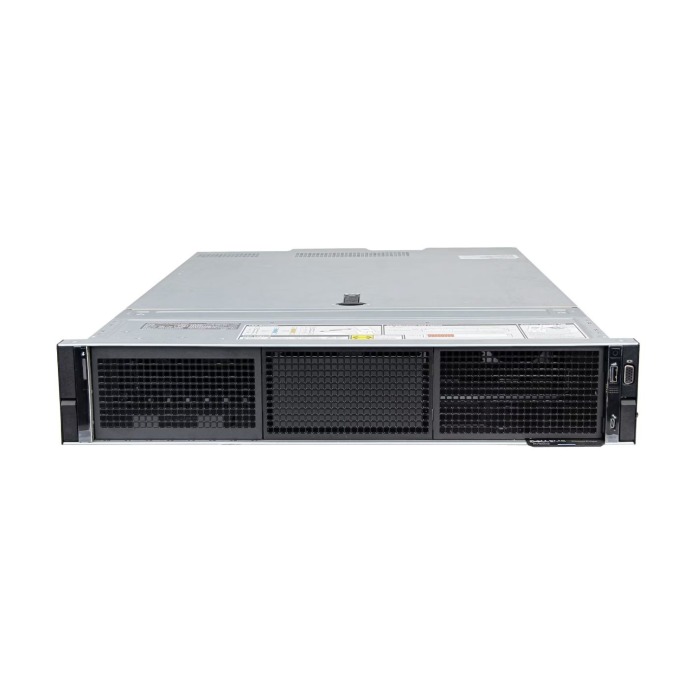 Serveur Dell PowerEdge R750xs diskless avec 2x Gold 5320, 64GB RAM, carte BOSS avec 2x 240GB SSD SATA 6G M.2, 2x PSU, rails, iDRAC 9