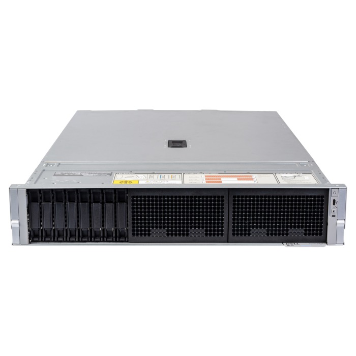 Serveur Dell PowerEdge R770 8x2.5" avec 2x 6740E, 64GB RAM, H365i, 1x 480GB SSD SATA 2.5", 2x1GbE RJ45, 1x PSU, rails