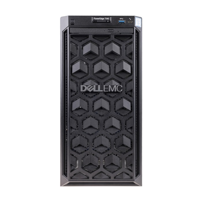 Serveur Dell PowerEdge T140 4x3.5" avec 1x E-2124, 16GB RAM, H330, 2x 480GB SSD SATA 2.5", iDRAC9 Enterprise