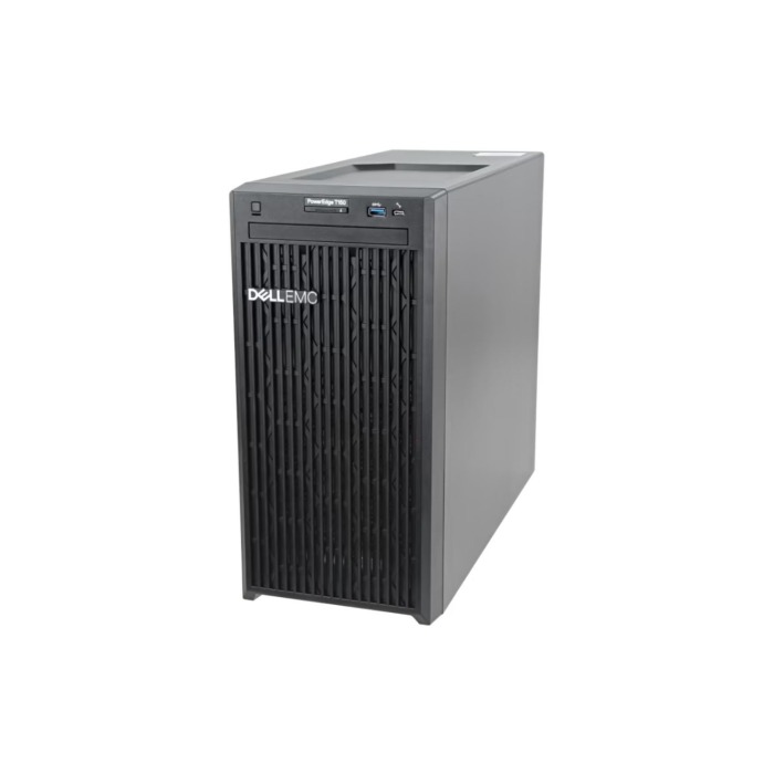 Serveur Dell PowerEdge T150 avec 1x E-2378, 64GB RAM, Karta BOSS-S1 z , 4x 6TB 7.2K SATA 6G 3.5", 2x10GbE SFP+, 1x PSU,