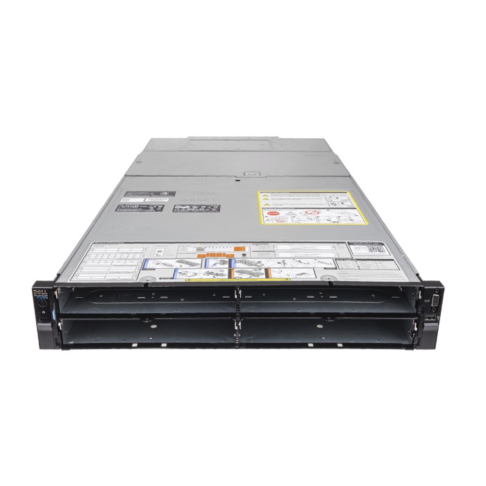 Serwer Dell PowerEdge FX2s 4xNode mit 2xSwitch Dell FN410S 4x10GbE SFP+, CMC, Montageschienen