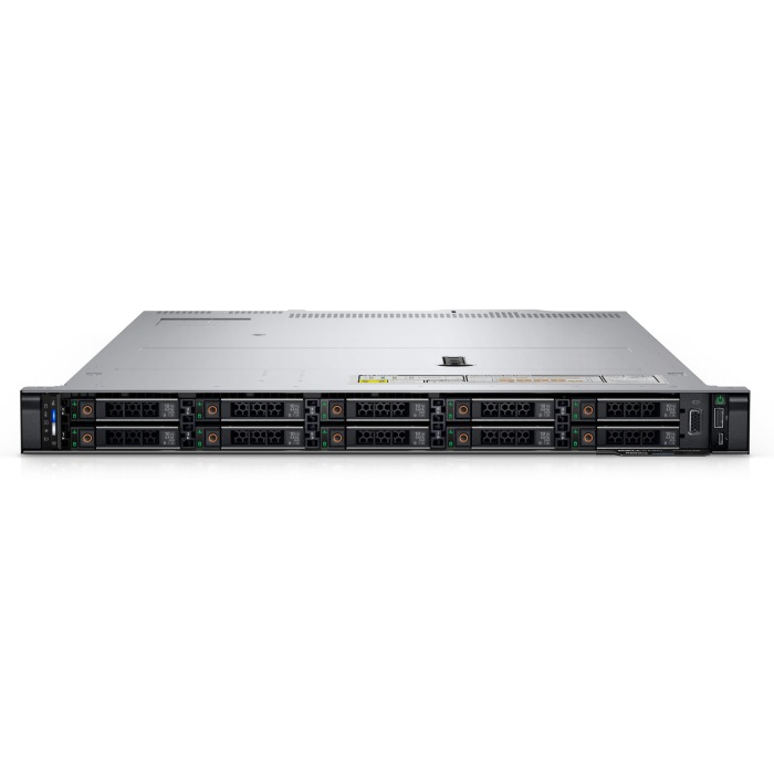 Serwer Dell PowerEdge R650xs 10x2.5" (6xNVMe) with 2x Gold 6326, 64GB RAM, 2x 960GB SSD SATA 2.5", 4x1GbE, 2x PSU 1400W, rails, bezel, iDRAC9 Enterprise