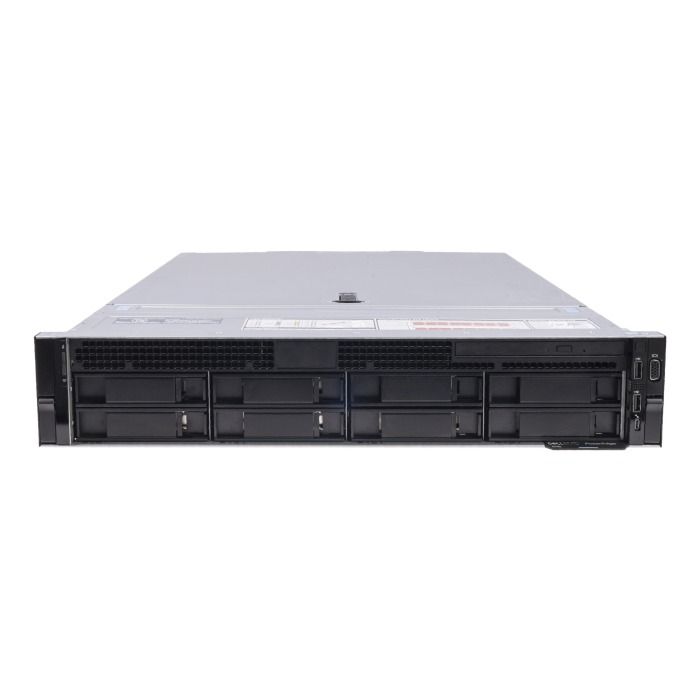 Serwer Dell PowerEdge R740 8x3.5" z 2x Bronze 3104, 32GB RAM, H730P, 4x1GbE, 2x PSU, szyny, iDRAC 9 Enterprise