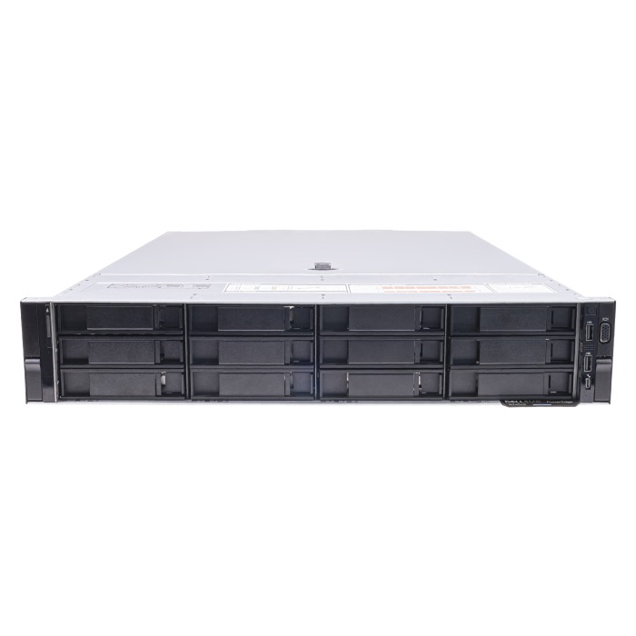 Serwer Dell PowerEdge R740xd 12x3.5" z 2x Platinum 8176, 32GB RAM, H730p, 2x 960GB SSD SATA 2.5", 4x1GbE, 2x PSU 495W, szyny, iDRAC9 Enterprise