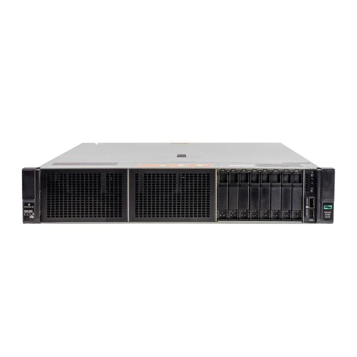 Serwer HPE DL380 G10 8x2.5" z 2x Silver 4208, 32GB, P408i-a, 2x480GB SSD SATA, 2xPSU, szyny, iLO5 Advanced