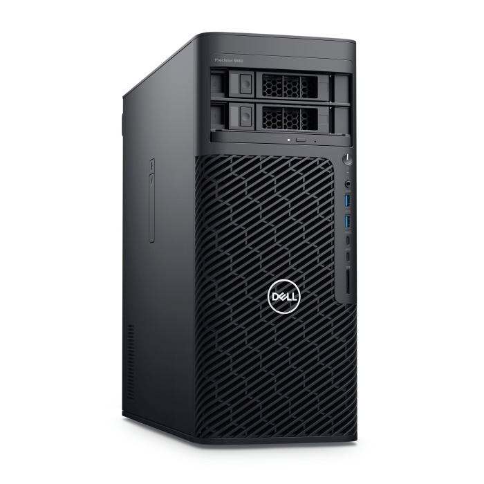 Station de travail Dell Precision T5860 2x3.5" avec 1x W3-2435, 16GB RAM, 1x 2TB SSD NVMe 2280 M.2, 1x Nvidia RTX 4000 Ada 20GB vRAM, 1xPSU, Windows 11 Pro