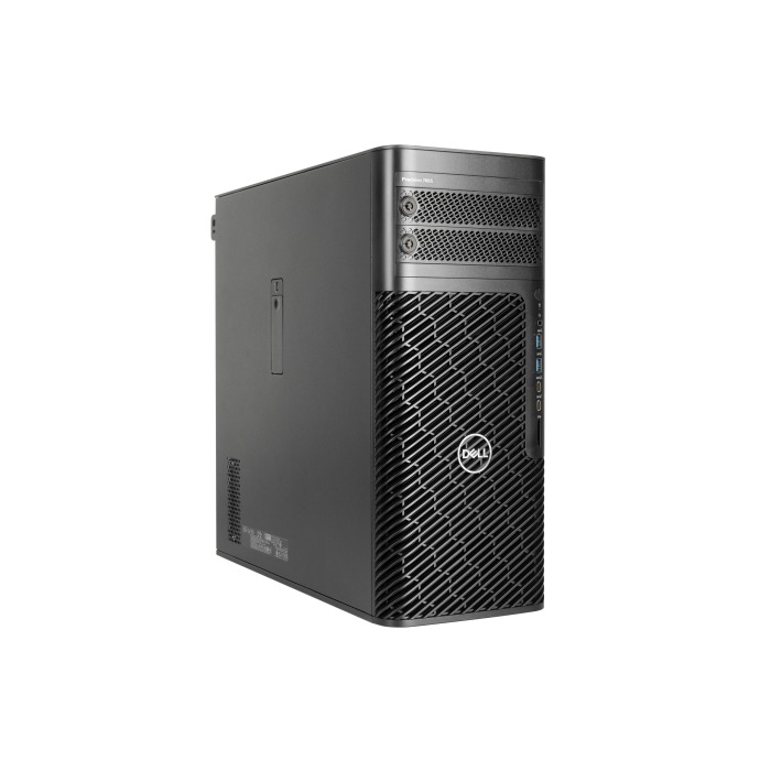 Station de travail Dell Precision T7865 2x3.5" avec 1x AMD Ryzen Threadripper Pro 5955WX, 256GB RAM, 1x1TB M.2 NVMe Gen4 x4, 1x Nvidia Geforce RTX 4080 Super, 2x10GbE RJ45 adapter, 1xPSU
