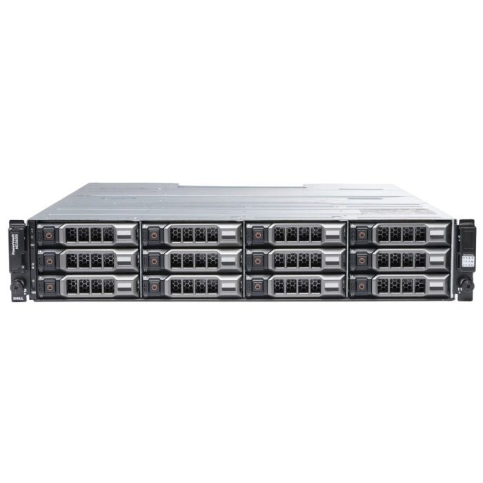 Storage Array Dell PowerVault MD3600i 12x3.5", 2xiSCSI, 2xPSU, 2x SAS Cable, Rails