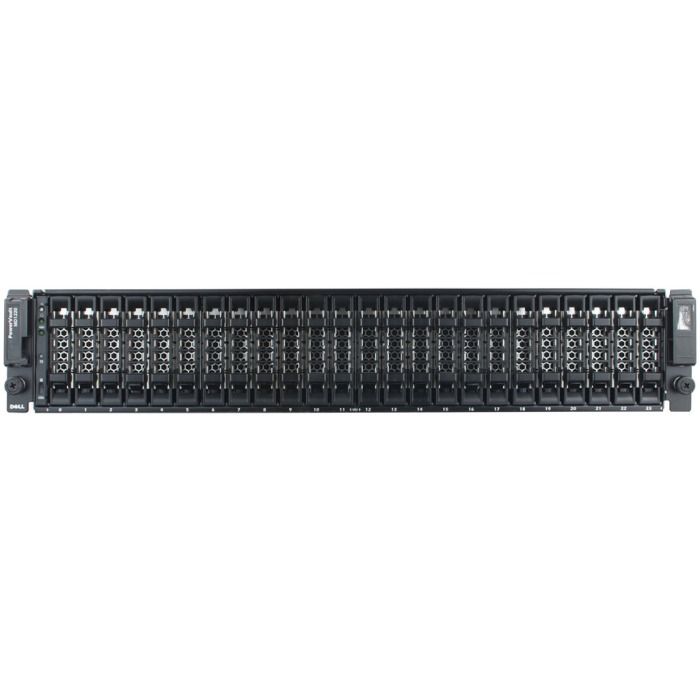 Storage expansion enclosure Dell PowerVault MD1220 24x2.5" with 2x Controller SAS, 12x Dell 1TB SAS 2.5", 2x PSU, rails