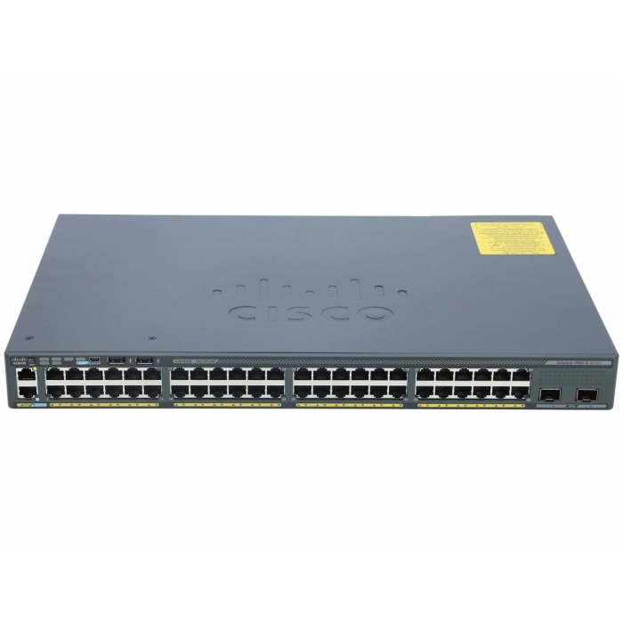 Switch Cisco Catalyst C2960-X 2x10GbE SFP+ 48x1GbE RJ45 WS-C2960X-48TS-LL V02