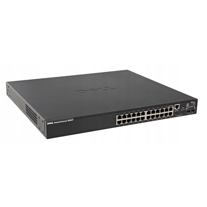 Verteiler Dell PowerConnect 5524P 2x10GbE SFP+ 24x1GbE PoE 
