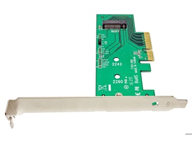 Adaptateur pour disque M.2 Ableconn PCI-e x4 F120-00B