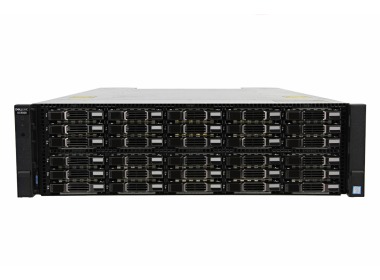 Baie de stockage Dell EMC SC5020 30x2.5" avec 2x Contrôleur, 4x 10GbE SFP+, 8x 600GB 15K SAS 12G 2.5", 2x PSU, szyny