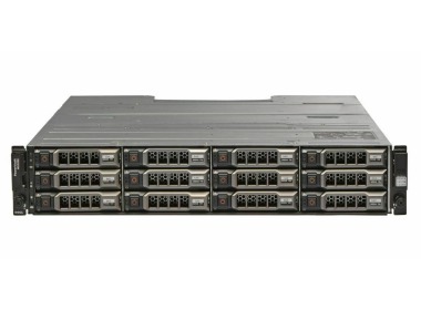 Baie de stockage Dell PowerVault MD3200i 12x3.5" 2x contrôleur iSCSI 4x1GbE, 12x caddy 3.5", 2xPSU, rails