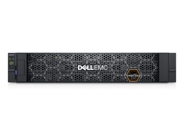 Baie de stockage Dell PowerVault ME5012 avec 2x Contrôleur iSCSI (10/25GbE SFP28), 2x 1.2TB HDD SAS, Rails