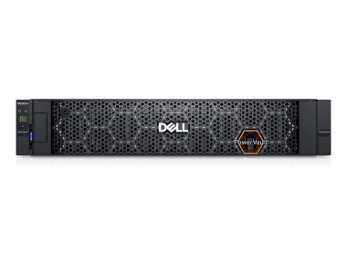 Baie de stockage Dell PowerVault ME5024 avec 2x Contrôleur iSCSI (10/25GbE SFP28), 2x 960GB SSD SAS, Rails