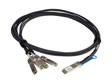 Câble DAC Amphenol 1xSFF-8683 QSFP+ 40GbE pour 4xSFF-8431 SFP+ 10GbE 3m 624400003