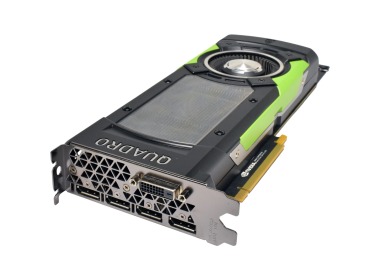 Carte graphique NVidia Quadro P6000 24GB GDDR5X PCI-E 3.0 x16 4x DisplayPort 1.4a, DVI 250W 699-5G611-0500-210