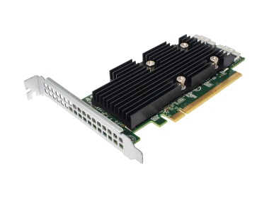 Carte HBA NVMe Extender Dell G14 Adapter PCIe 3.0x8 2xSFF-8654 1YGFW