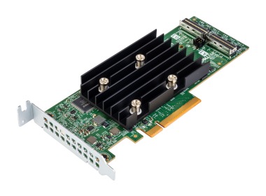 Contrôleur RAID Dell PERC H355 Adapter PCIe 4.0x8 2xSFF-8654 12Gb SAS VCV6T