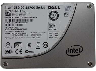 Disque dur Dell 100GB SSD SATA 6G 2.5" R0KXM