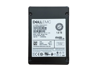 Disque dur Dell 1.6TB SSD NVMe PCIe 4.0x4 U.2 2.5" V-NAND TLC MU 6GK00