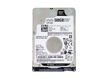 Disque dur Dell WD Black 500GB 7.2K 6Gbps SATA 2.5" SFF 2YTRD