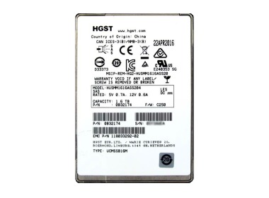 Disque dur EMC 1.6TB SSD SAS 12G 2.5" MLC 118033292-01