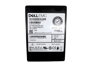 Disque dur EMC WD Ultrastar HUSMR7638BDP3Y1 3.84TB SSD NVMe PCIe 3.0x4 2.5" RI 118000588-04