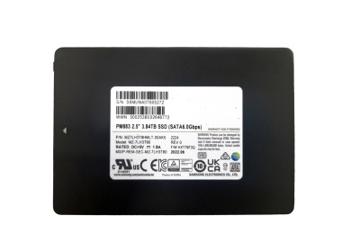 Disque dur Samsung 3.84TB SSD SATA 6G 2.5" TLC RI MZ7LH3T8HMLT-00AK5