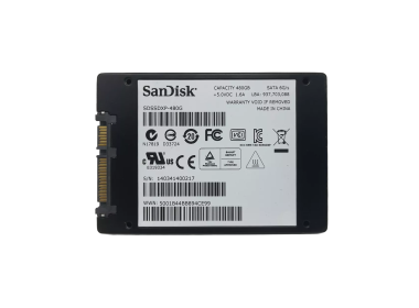 Disque dur SanDisk 480GB SSD SATA 2.5" SDSSDXP-480G