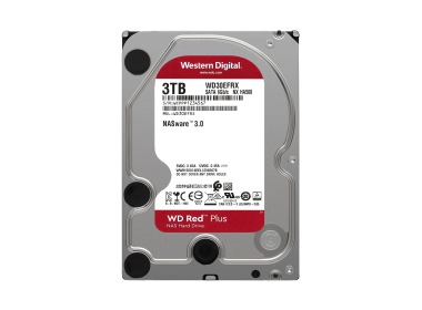 Disque dur WD 3TB 5.4K HDD SATA 6G 3.5" 64MB WD30EFRX
