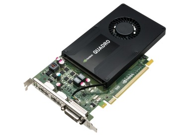 Graphics card Dell NVidia Quadro K2200 4GB GDDR5 PCI-E 2.0 x16 DVI FHFL 68W GMNNC