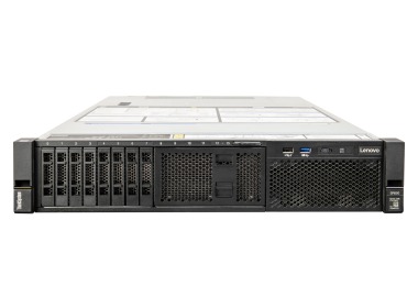 Lenovo ThinkSystem SR650 v1 8x2.5" avec 2x Gold 6138, 512GB RAM, 930-8i, 4x10GbE SFP+ LOM, 2xPSU, rails, IMM