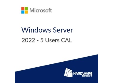 Licence Microsoft Windows Server 2022 CAL 5 Users