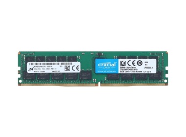 Mémoire RAM Crucial 32GB 2Rx4 PC4-21300V-R DDR4 RDIMM 2666MHz CT32G4RFD4266