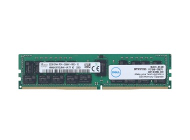 Mémoire RAM Dell 32GB 2Rx4 PC4-21300 DDR4 RDIMM ECC 2666MHz SNPTN78YC/32G