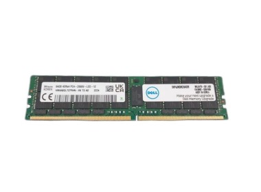 Mémoire RAM Dell 64GB 4Rx4 PC4-21300V-L DDR4 RDIMM 2666MHz SNP4JMGMC-64VXR